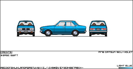 1976 Datsun 160J Violet.png
