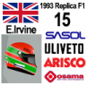 1993 Sasol Jordan #15